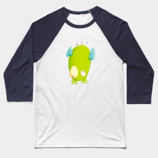 The Mysterious Green Creature Baseball T-Shirt